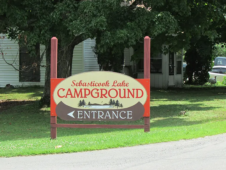 Campground Sign